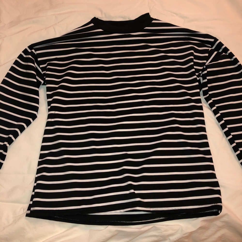 Long Sleeve Striped Shirt